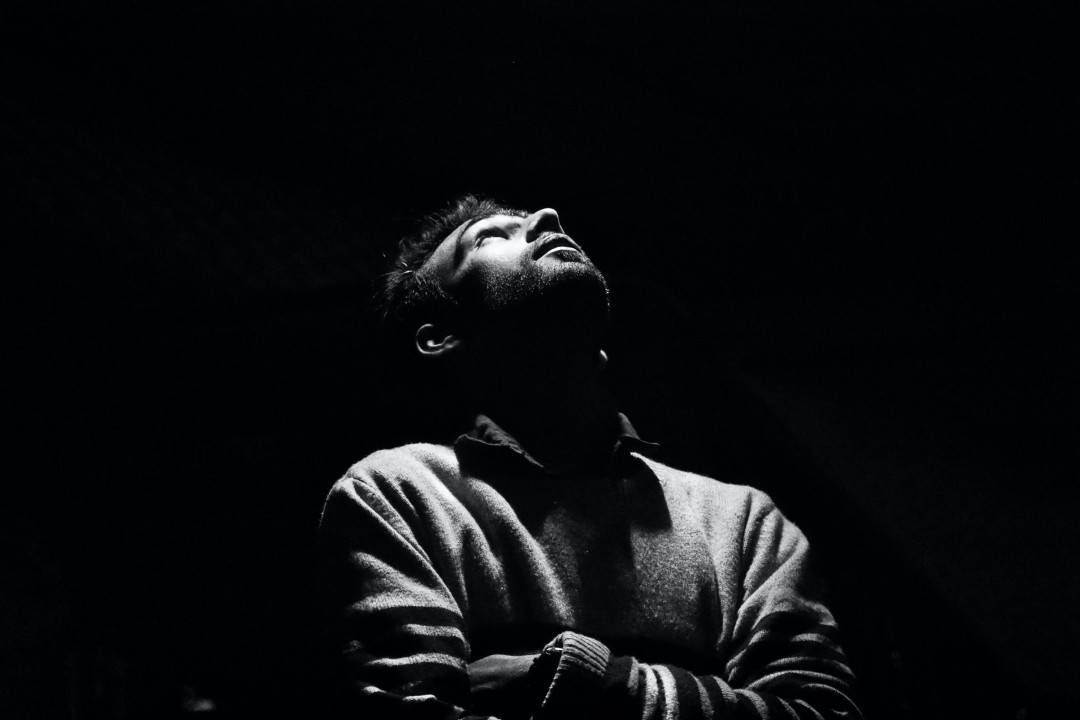 The Man Looking Skyward